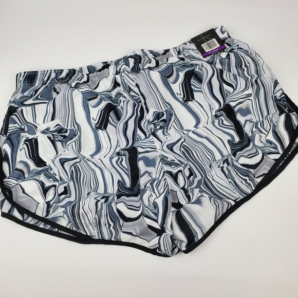 NWT Calvin Klein Marbled Look Shorts - Picture 3 of 3